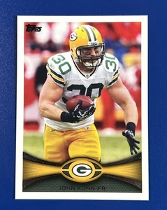 2012 Topps Football John Kuhn Green Bay Packers #5 - Picture 1 of 2