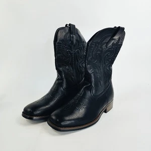 Femflame Men’s Cowboy Boots Round Toe Distressed Western Work Boots | Size 11 - Picture 1 of 12