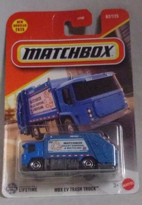 KKar Matchbox - 2025 Basic - 62/125 * EV Trash Truck - blau - Bild 1 von 6