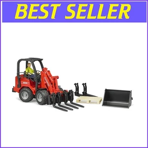 Schaeffer Compact Loader 2630 with Driver Figure & Accessories - Imaginative Toy - Picture 1 of 6