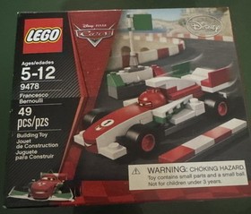 LEGO Disney Cars Francesco Bernoulli 9478 (2012) NEW & Sealed Retired Set