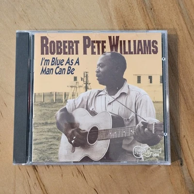 Robert Pete Williams -Im Blue As A Man Can Be CD (Arhoolie) Country Blues  - Imagem 1 de 2