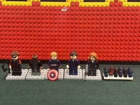 LEGO MARVEL The SHIELD HELICARRIER  MINIFIGURE COLLECTION 76042