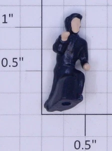 American Flyer FIG0210 Die-Cast Navy Blue Operating Boxcar Man Figure - Picture 1 of 2