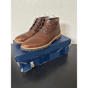 Cole Haan Ogden Stitch Leather Lace Up Ankle Chukka Boot Brown Men 10 Old Money - Picture 1 of 12