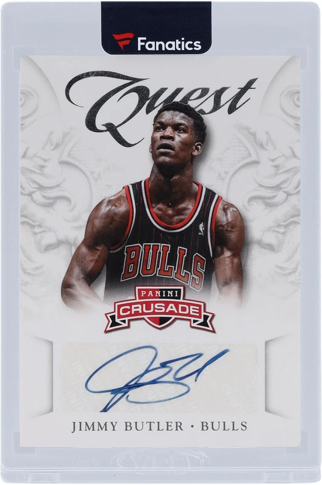 Jimmy Butler Chicago Bulls Signed 2012-13 Panini Crusade Quest Signed #13 Card - Image 1 of 2
