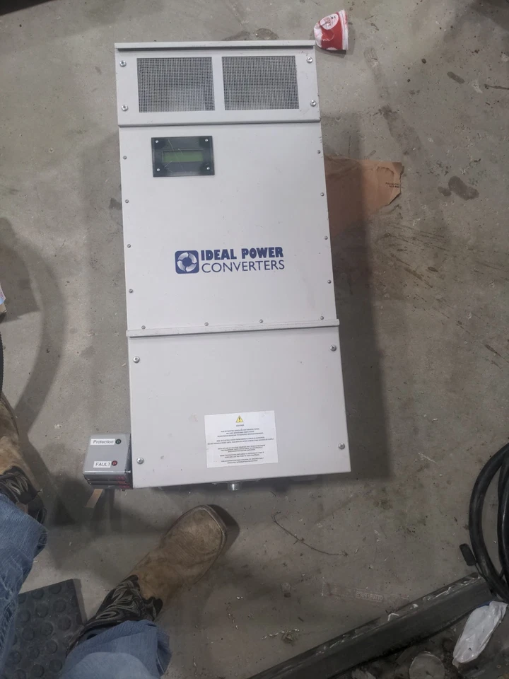IDEAL POWER IBC-30KW-480 LIGHT & QUIET SOLAR 30KW BATTERY CONVERTER / INVERTER - Image 1 of 4