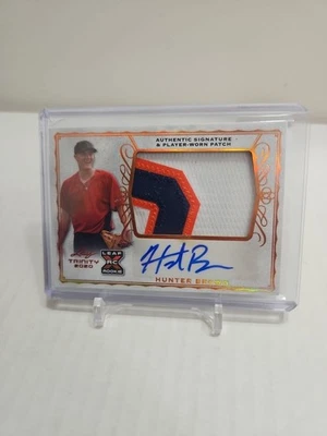 2020 Leaf Trinity #PA-HB1 Hunter Brown RC RPA ~ Houston Astros - Image 1 of 3