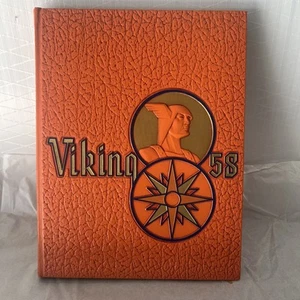 1958 Saint St Joseph High School Yearbook, Cleveland, Ohio (THE VIKING) - GREAT - Picture 1 of 13