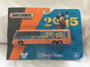 MATCHBOX US ISSUE BIG MOVERS - BUS - DISNEY PARKS 2015 - Picture 1 of 2