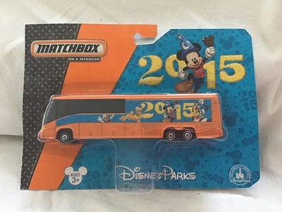 MATCHBOX US ISSUE BIG MOVERS - BUS - DISNEY PARKS 2015 - Image 1 of 2
