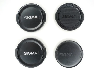 Lot Of 4x Sigma Front Camera Lens Caps 52mm x2 / 55mm x1 / 58mm x1 - Image 1 of 4