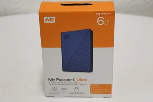 WD My Passport Ultra externe Festplatte 6 TB Neu Rechnung MwSt  - Bild 1 von 3