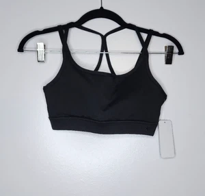 Splendid Active Sports Bra Strappy BLACK Womens XSmall Activewear - Picture 1 of 8