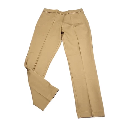 Pantalones al tobillo Susan Graver para mujer talla mediana beige elegantes con bolsillos Foto 1 de 4