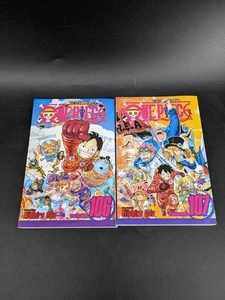 Lote de 2 One Piece Manga Vol. 106-107 - Imagen 1 de 6