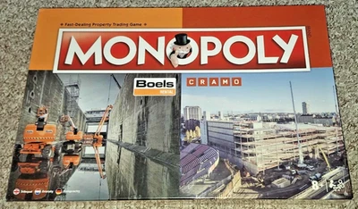 RARE Monopoly Boels Rental Cramp Company Board Game Trading Game - NEW & SEALED - Image 1 of 4