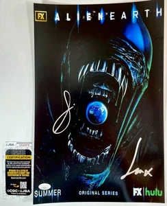 Sydney Chandler & Samuel Blenkin Signed Alien Earth 11x17 Poster Autograph JS... - Picture 1 of 1