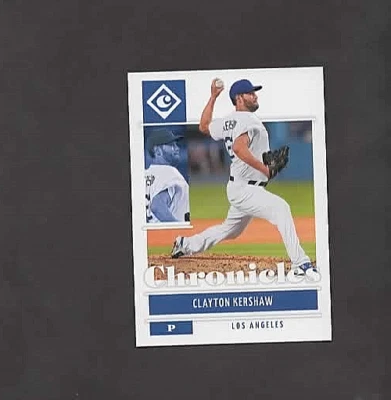 2022 Panini Chronicles #49 CLAYTON KERSHAW - Image 1 of 2