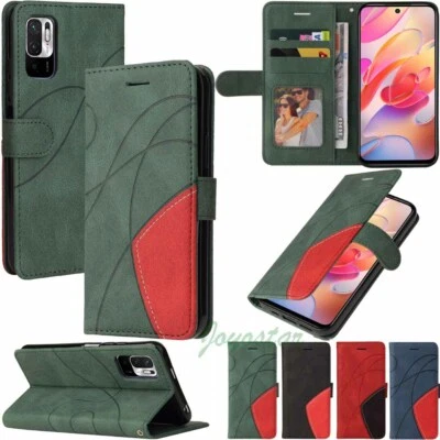 For Xiaomi Redmi Note 9 8 10 Pro 9s 8T Magnetic Flip Wallet Leather Case Cover - Image 1 of 4