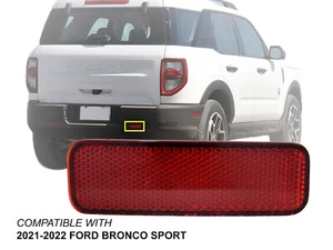 For Rear Bumper Reflector 2021 2022 Ford Bronco Sport Passenger Right Side - Picture 1 of 6