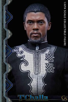 New 1/6 T'Challa Black Panther Wakanda King Action Figure 12inches Box Suit Doll - Image 1 of 4