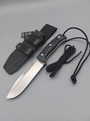 KAMIK Joker Nomad N695 Micarta schwarz mit Kydexscheide Outdoormesser