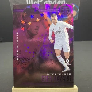 2020-21 Panini Chronicles Illusions La Liga Purple Astro Eden Hazard #10 - Picture 1 of 2