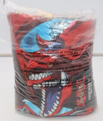 VINTAGE - YUGIOH ! - YU-GI-OH! FLEECE BLANKET - 45" X 60" - NEW -  - Image 1 of 4