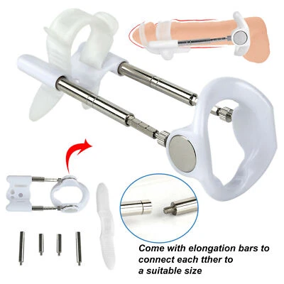 Men Penis Extender Adjustment Male Enlargement Enlarger Stretcher Enhancement - Image 1 of 4