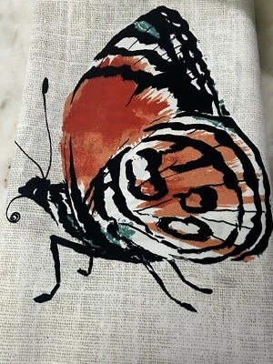 Material de almohada Bryant Industries Butterfly Toss remanente de tela 70" x 60" Foto 1 de 4