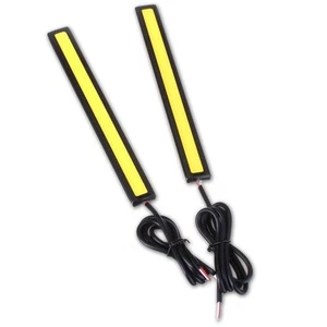 2 X 12V Super Bright White 6W 6000K COB LED DRL Driving Daytime Running Lights - Picture 1 of 1