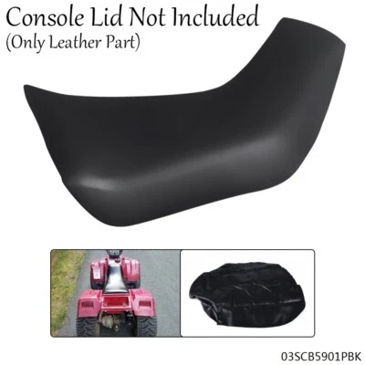 Funda de asiento Kawasaki Bayou 220/400 apta para 1993-1999 VINILO MARINO NEGRO nueva Foto 1 de 4