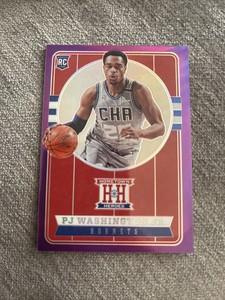 P.J. Washington 2019-20 Panini Chronicles #563 Hometown Heroes Purple #/49 RC