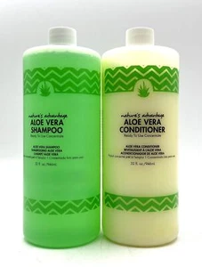 Nature's Advantage Aloe Vera Shampoo & Conditioner 32 oz Duo - Picture 1 of 1