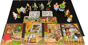 Komplettatz Asterix und die Römer + Satz Puzzle + alle Beipackzettel + BAL - Bild 1 von 2