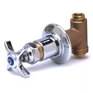 Concealed Body Shut Off / Control Valve with Adjustable Wall Flange - Picture 1 of 3