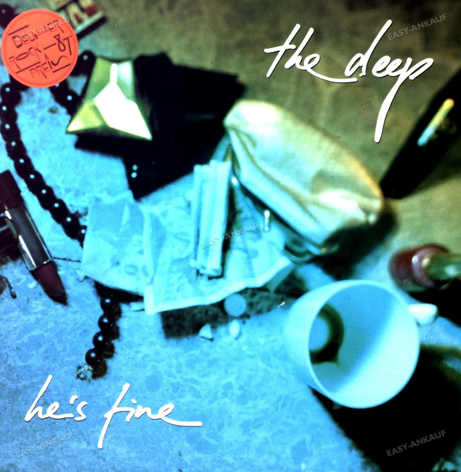 The Deep - He's Fine LP 1988 (VG/VG) . - Image 1 of 1
