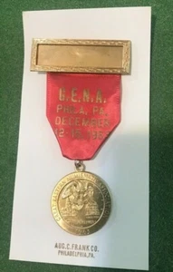 1963 Great Eastern Numismatic Association (GENA) Convención Medalla Insignia - Imagen 1 de 2