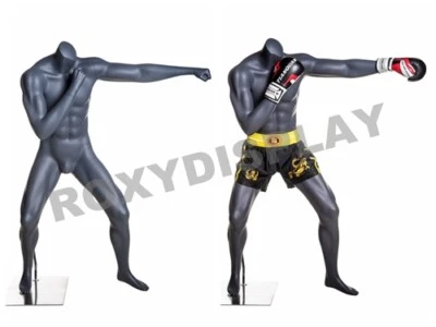 Manequim masculino boxe jogador pose vestido forma exibição #MZ-BOXING-2 - Imagem 1 de 4