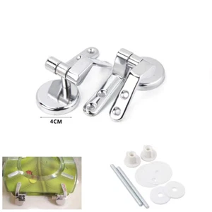 KIT CERNIERE METALLO 4CM MANIGLIE 68 E 61 MM COPRIWATER BAGNO WC GANCI 02057 - Foto 1 di 1
