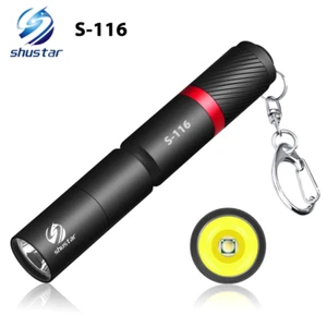 Ultra small LED Flashlight With premium XPE lamp beads IP67 waterproof S-116 - Foto 1 di 1