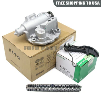 Conjunto de bomba de aceite de motor OEM para VW Golf GTI MK7 AUDI A4 A5 1.8 2.0 TFSI CJE CNC Foto 1 de 4