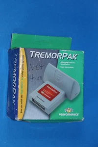 PERFORMANCE TREMOR RUMBLE PAK FOR NINTENDO 64 N64 NEW OPEN BOX - Picture 1 of 3