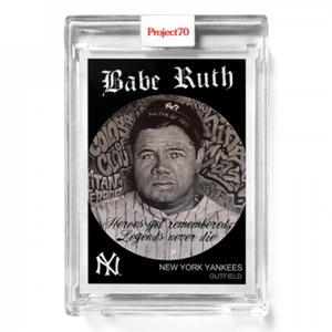 Topps Project 2021 tarjeta 70 #256 Babe Ruth - de Jonas Never - Imagen 1 de 2