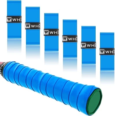 APAUSVCM 6 Pack Tennis Racket Grip Tape Precut Anti Slip Overgrip