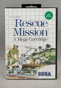 Rescue Mission A Mega Cartridge Sega Master System New Vintage Deadstock PAL - Picture 1 of 6
