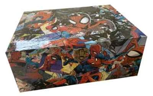 Decoupage Spiderman Wooden Memory Box - Picture 1 of 6