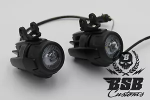 LED Additional Headlights & Mounting Kit for BMW R 1200 GS Adventure and more - Picture 1 of 3