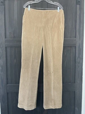 Boston Proper Women's Size 12 Pants Corduroy Tan Rear Zip NWOT - Image 1 of 3